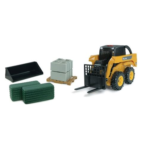 Tomy 1/16 Big Farm John Deere SkidLoader Playset 46225